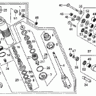 CRF450R Задний амортизатор