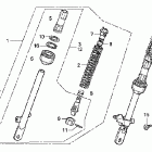 CRF50F Передние аммортизаторы