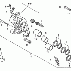 NSA700A Передний тормоз правый