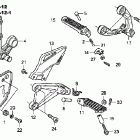 CBR1000RA Подножки
