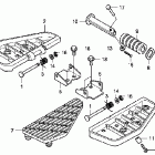 NSA700A Подножки