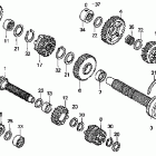VFR800A Трансмиссия