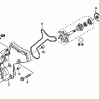 ST1300PA Крышка водяной помпы