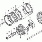 VTX1300R Сцепление