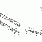 CBR1000RA Распредвал -клапана