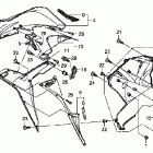 CBR600RA Lower cowl (r.) ('09)