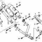 CRF250R Exhaust muffler ('07-'09)