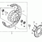 CRF50F Заднее колесо
