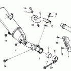 CRF250X Глушитель
