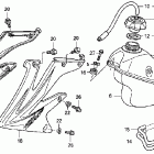 CRF450X Fuel tank ('08)