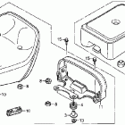 CMX250C Сидение