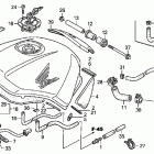 ST1300PA Топливный бак