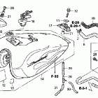 VT750C2F Топливный бак