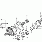 ST1300PA Коленвал,поршни