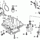 CBR600RR Масляный насос и картер