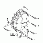CBR600RA Крышка генератора