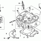 CRF150RB Головка цилиндра