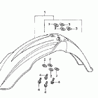 CRF450X Переднее крыло