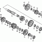 CRF230F Трансмиссия