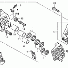 GL1800 Right front brake caliper (gl1800)