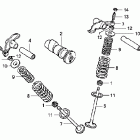 CRF80F Распредвал -клапана