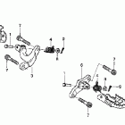CRF150F Подножки