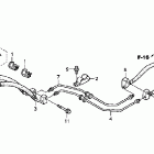 ST1300A Rear brake hose (st1300a)