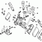VFR800A Cowl stay (abs)