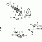 XR650L Подножки
