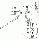 CRF250R Задний тормозной цилидр