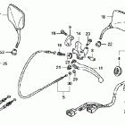 VT750C2F Рычаги ,переключатели ,троса