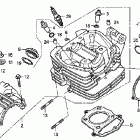 CRF230L Головка цилиндра