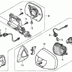 GL1800 Поворотники и заркала