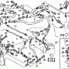 ST1300A Front brake hose (st1300a)