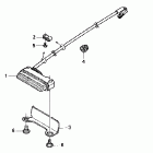 CRF250X Фонарь задний