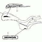 VTX1300C Наклейки и эмблемы