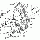 ST1300 Крышка картера задняя