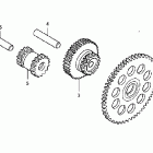 CRF230L Пусковой механизм
