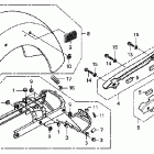 VT750C Заднее крыло