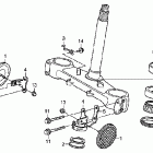 XR650L Траверса нижняя