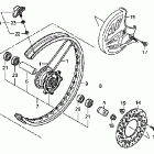 CRF250R Переднее колесо