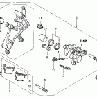 CRF250X Задний суппорт тормозной