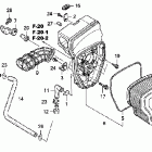 VTX1300C Воздухозаборник