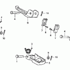 CRF230L Подножки