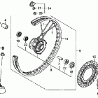 CRF230F Переднее колесо