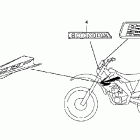 CRF450X Наклейки