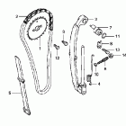 CRF80F Цепь ГРМ