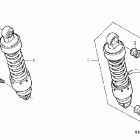 CMX250C Задний амортизатор