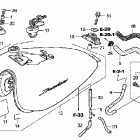 VT750C Топливный бак