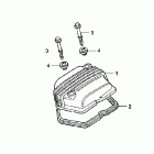 CRF80F Крышка головки цилиндров
